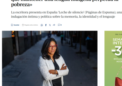 ABC entrevista a Socorro Venegas