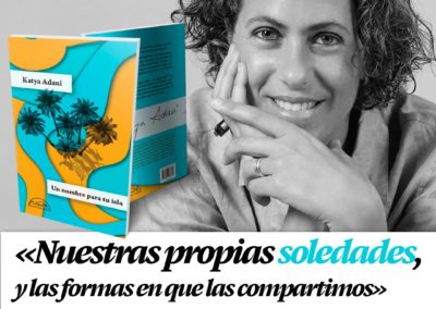 Entrevista con Katya Adaui en El Periódico Mediterráneo