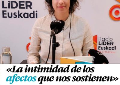 Radio Líder Euskadi entrevista a Katya Adaui