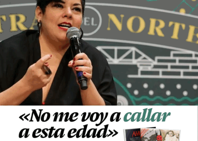 María Fernanda Ampuero y su Visceral en el Diario Reforma