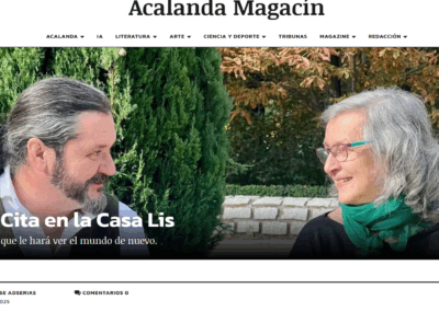 Un árbol de compañía en Acalanda Magacín