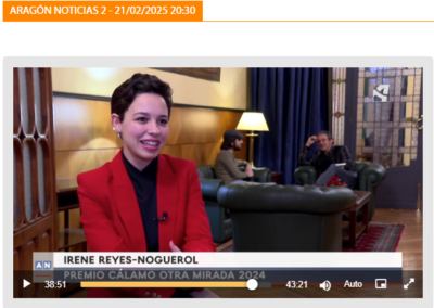 Irene Reyes-Noguerol en Aragón Noticias