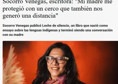 BAE Negocios entrevista a Socorro Venegas