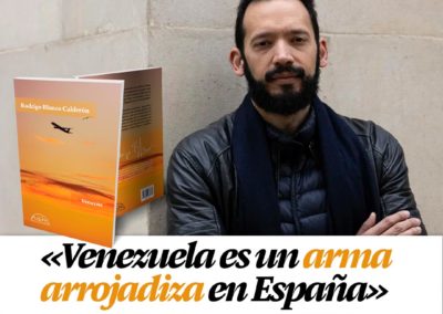 Entrevista de Rodrigo Blanco Calderón por Agencia EFE