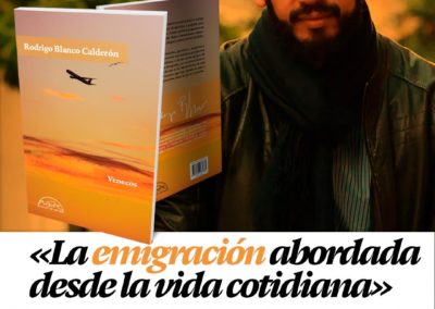 Rodrigo Blanco Calderón entrevistado en el Grupo Joly