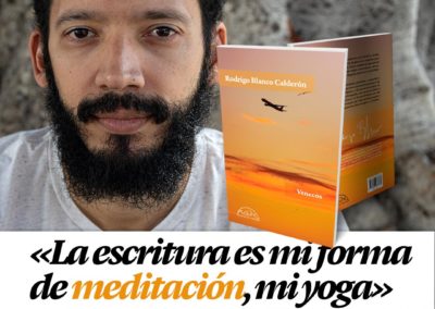 Entrevista a Rodrigo Blanco Calderón en el Periódico de Aragón