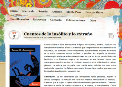 Bohemio de Hojalata reseña Larvas