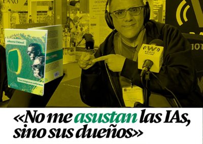 Alberto Chimal en W Radio