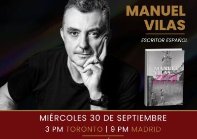Canadá en Palabras entrevista a Manuel Vilas