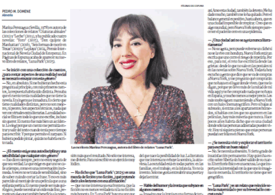 Marina Perezagua en Cuadernos del Sur