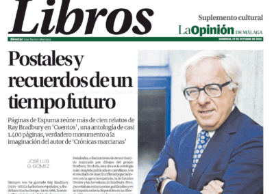 Los Cuentos de Bradbury en La Opinión de Málaga