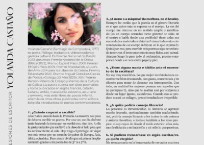 Entrevista a Yolanda Castaño en Qué Leer