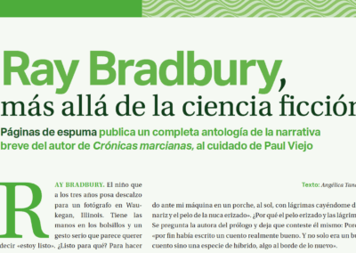 Los Cuentos de Bradbury en la revista Publishers