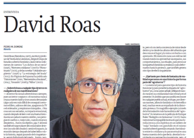 Cuadernos del Sur entrevista a David Roas
