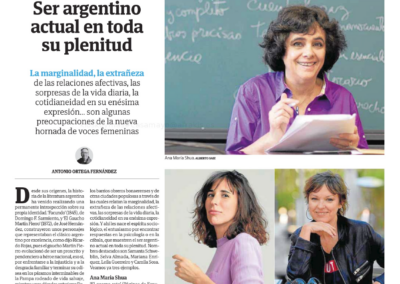 Ana María Shua y Magalí Etchebarne en La Verdad