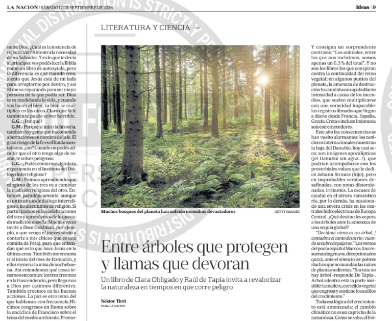 La Nación reseña Un árbol de compañía