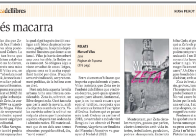 Diari Segre reseña Zeta