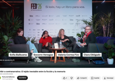 Nuestras autoras en la FED de Buenos Aires