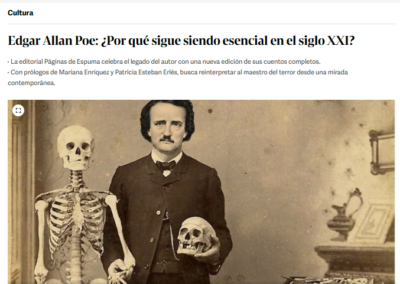 Los Cuentos completos de Poe en Diario Clarín