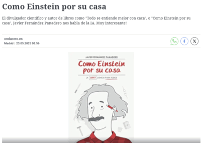 Javier Fernández Panadero en No son horas, de Onda Cero