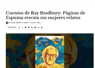 Los Cuentos de Bradbury en Cualia