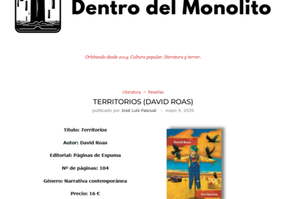 Dentro del Monolito reseña Territorios