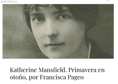 Détour reseña los Cuentos y prosas breves de Mansfield