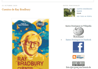 En un bosque extranjero reseña los Cuentos de Bradbury
