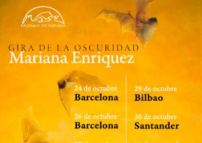 Gira de la oscuridad – Mariana Enriquez – España