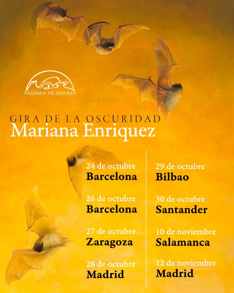 Gira de la oscuridad – Mariana Enriquez – España