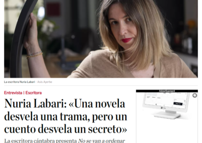 El Debate entrevista a Nuria Labari
