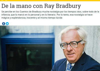 Los Cuentos de Bradbury en El Universal