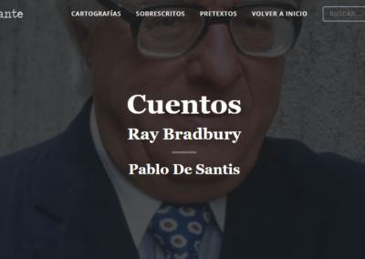 Los Cuentos de Bradbury en El Diletante