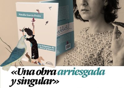Publishers reseña La máquina de hacer pájaros