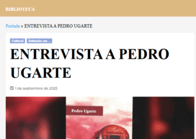 Granada Costa entrevista a Pedro Ugarte
