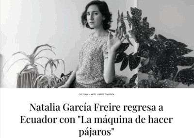 La revista Harper’s Bazaar entrevista a Natalia García Freire