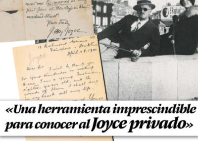 Las Cartas de James Joyce en La Razón