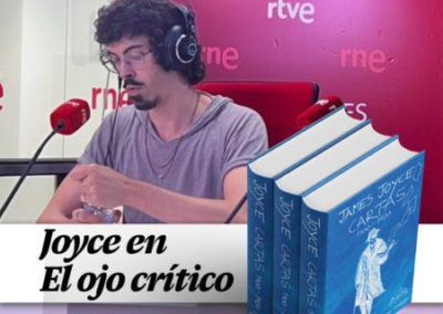 James Joyce y Diego Garrido en El ojo crítico