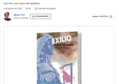 Reseña de Exilio en La Nación
