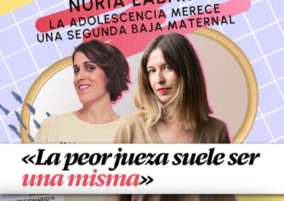 Malasmadres entrevista a Nuria Labari