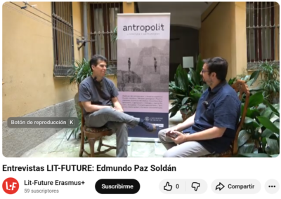 Lit-Future entrevista a Edmundo Paz Soldán