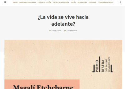 Reseña de La vida por delante en La Cerbatana
