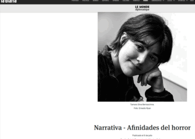 Reseña de Larvas en La Diaria – Le Monde Diplomatique