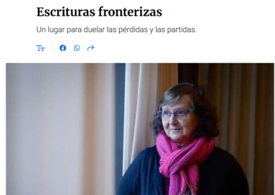La Gaceta reseña Tres maneras de decir adiós