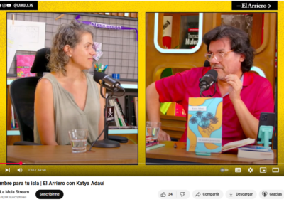 El Arriero entrevista a Katya Adaui