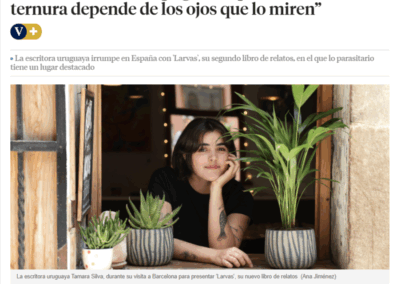 La Vanguardia entrevista a Tamara Silva Bernaschina
