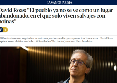 La Vanguardia entrevista a David Roas