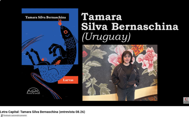 Letra Capital entrevista a Tamara Silva Bernaschina