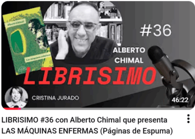 Entrevista a Alberto Chimal en Librísimo