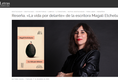 Libros y Letras reseña La vida por delante